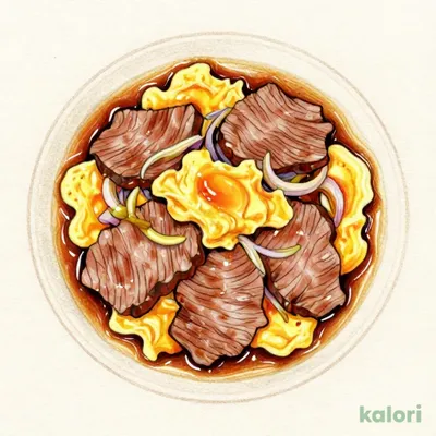 Egg-Bound Beef Plate