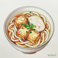 きつねうどん (並盛)