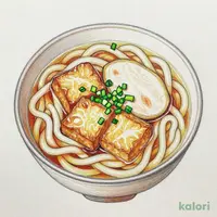 きつねうどん (大盛)