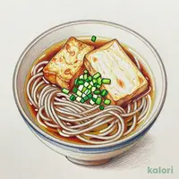 きつねそば (並盛)