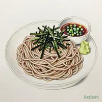 ざるそば (大盛)