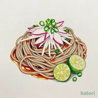 すだちおろしそば (大盛)