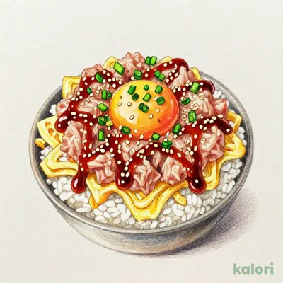 Maguro Yukke (Spicy Tuna) Rice Bowl, Small