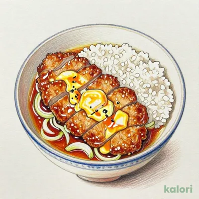 Katsudon (Pork Cutlet Rice Bowl), Regular