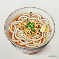 冷やしはいからうどん (小盛)