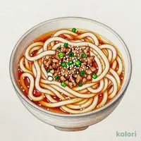 冷やし担々うどん (並盛)