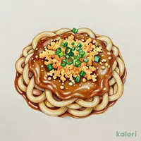和風カレーうどん (大盛)