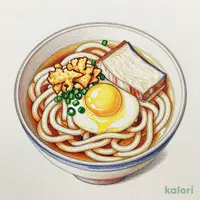 月見うどん (小盛)