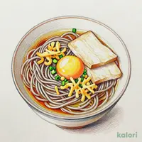 月見そば (並盛)
