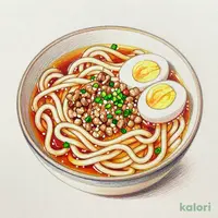 温たま冷やし担々うどん (小盛)