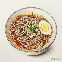 温たま冷やし担々そば (大盛)