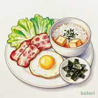 Fried Egg and Bacon Breakfast, Small