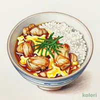 親子丼 (並盛)
