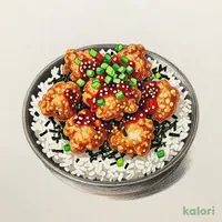食べラー鶏から丼 (並盛)