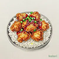 食べラー鶏から丼 (大盛)
