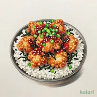食べラー鶏から丼 (小盛)