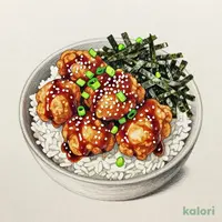 鶏から丼 (並盛)