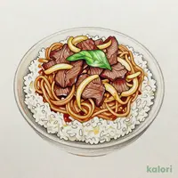 牛すき丼 (小盛)