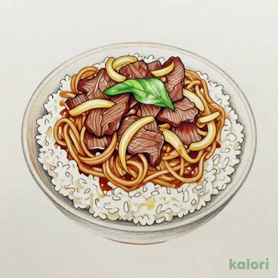 牛すき丼 (小盛)