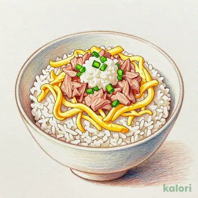 山かけまぐろたたき丼 (小盛)