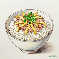 山かけまぐろたたき丼 (並盛)