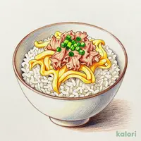 山かけまぐろたたき丼 (大盛)