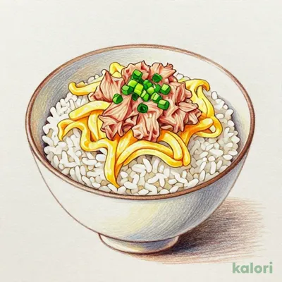 山かけまぐろたたき丼 (大盛)