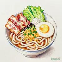 はいからうどん
ベーコンエッグ+ごはん(小盛) (小盛)
