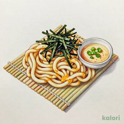 金胡麻だれざるうどん (特盛)