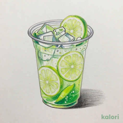 グリーンレモンスカッシュ 146kcal｜カロリー・栄養成分 | なか卯