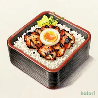 温たま絶品炭火焼き親子重 (並盛)