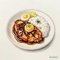 温たま絶品炭火焼き親子重 (大盛)