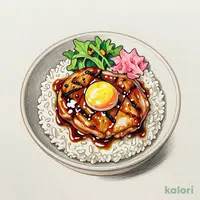 絶品炭火焼き親子重 (並盛)