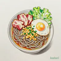 Haikara Soba with Bacon and Egg (Small)