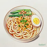 まぜのっけうどん朝食 (並盛)