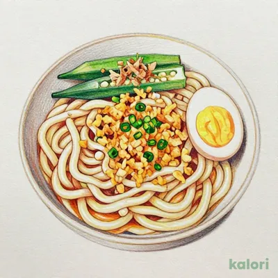 まぜのっけうどん朝食 (大盛)