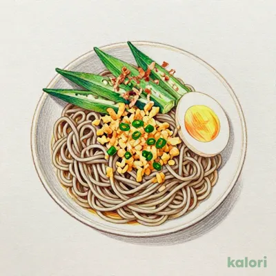 まぜのっけそば朝食 (小盛)