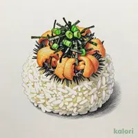 ウニ丼(小盛) (大盛)