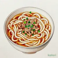 冷やし担々うどん (大盛)