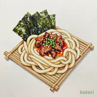旨辛牛肉つけうどん