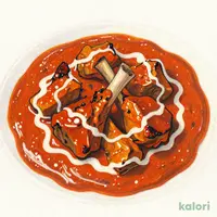 バターカレー 骨付き羊