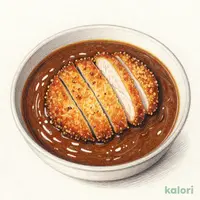 プレーンマサラカレー トンカツ