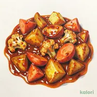プレーンマサラカレー 野菜