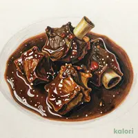 プレーンマサラカレー 骨付き羊