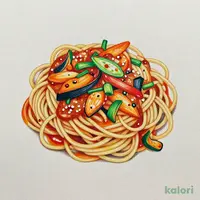 カレーパスタ