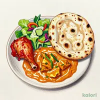 バターチキンセット