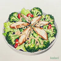 ブロッコリーチキンサラダ