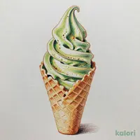Hojicha Mix Soft Serve
