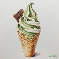 Hojicha Ganache Mix Soft Serve