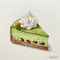 抹茶チーズケーキ